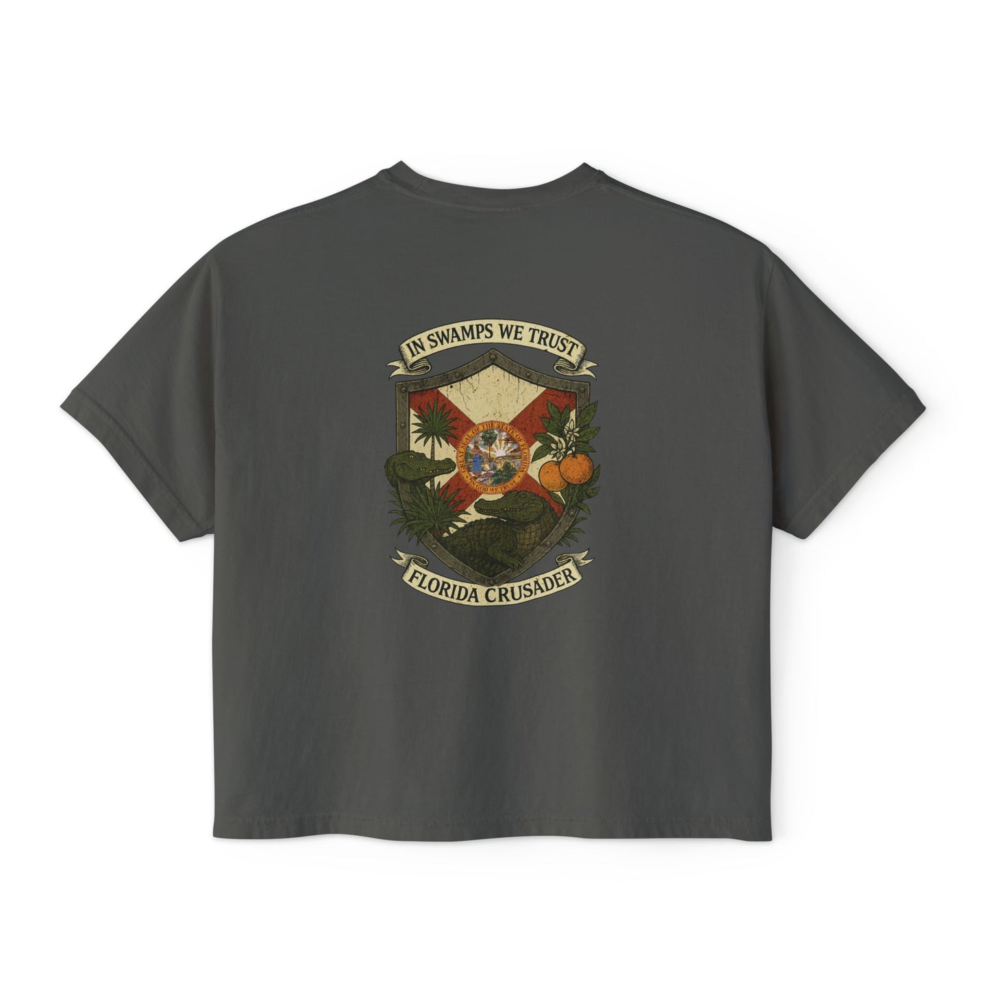 🛡️Florida Crusader Cropped Boxy Tee