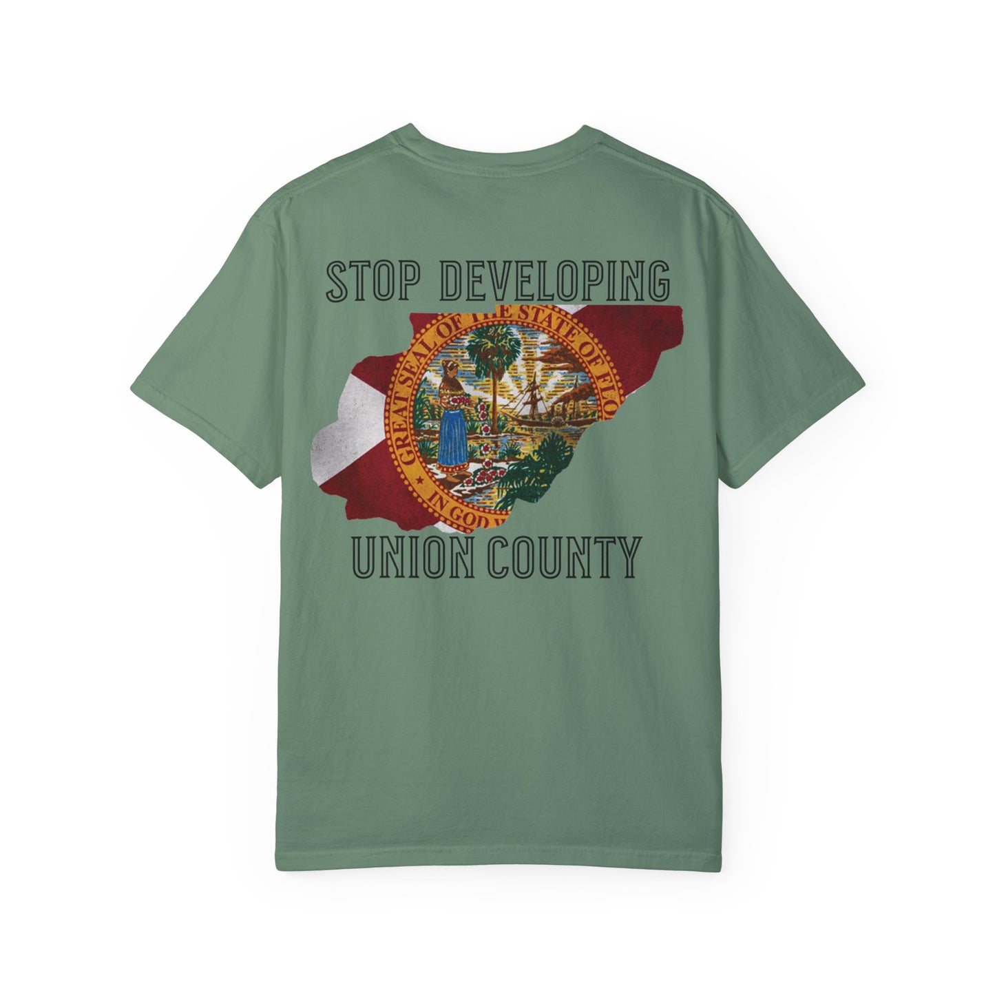 Stop Developing Union County Tee