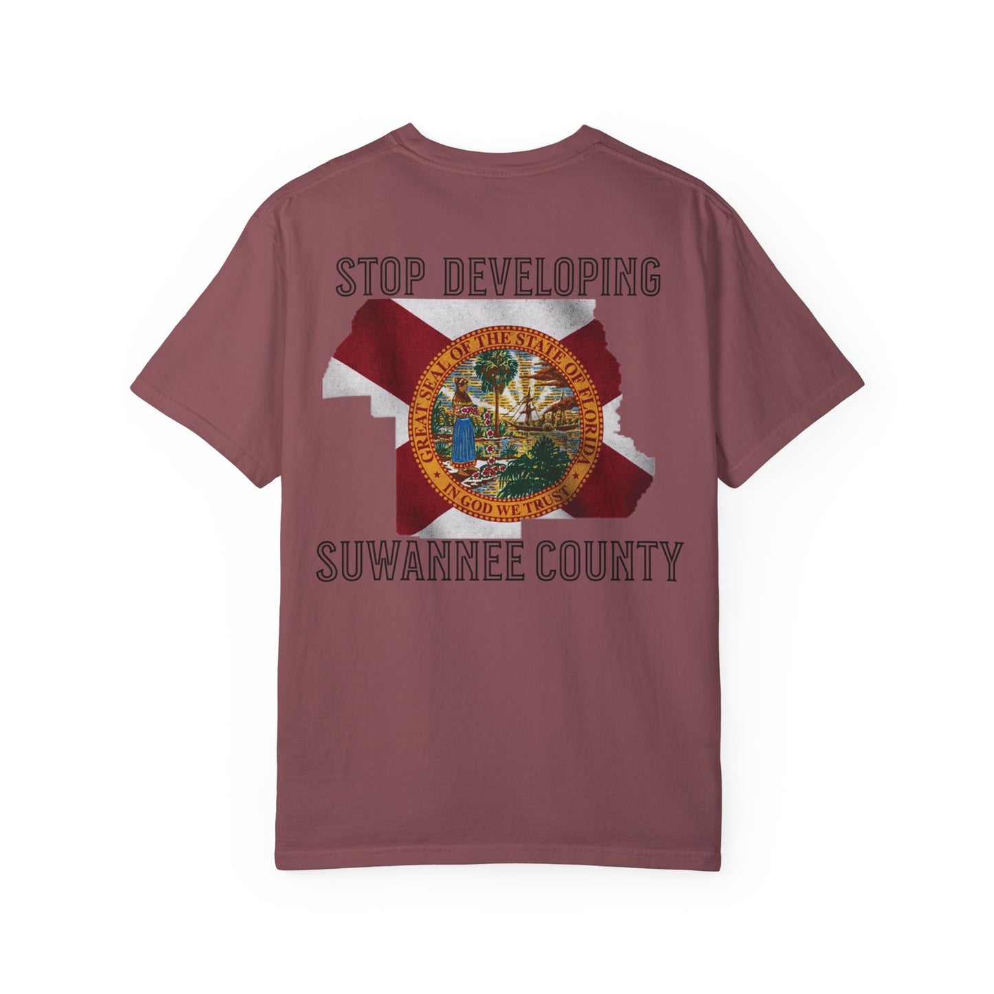 Stop Developing Suwannee County Tee