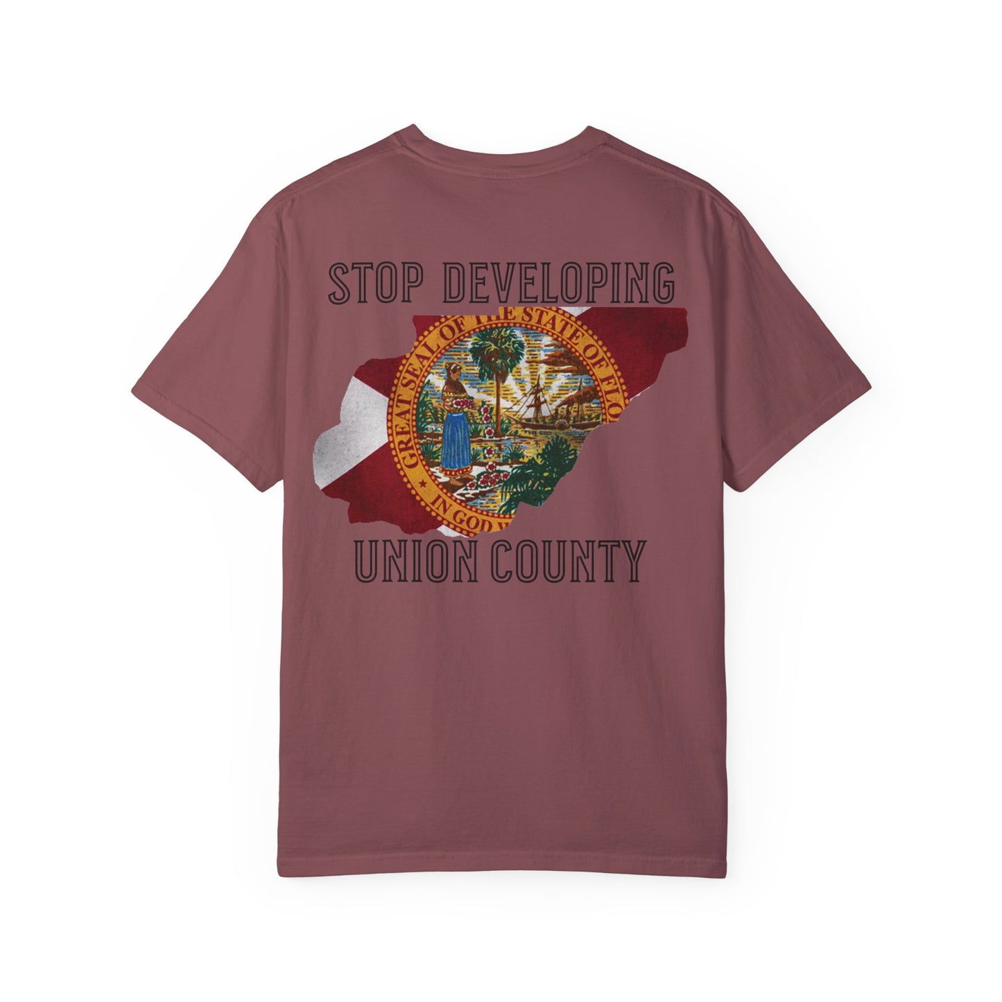 Stop Developing Union County Tee