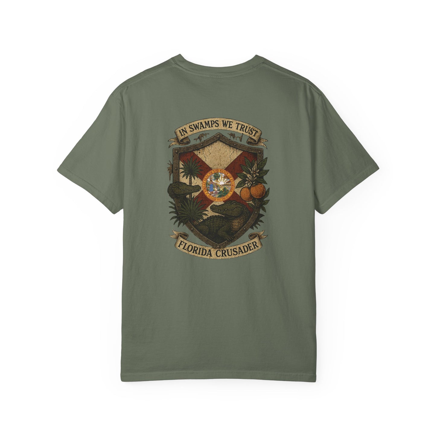 🛡️ Florida Crusader Tee - Florida Keepers x FloBro Limited Design