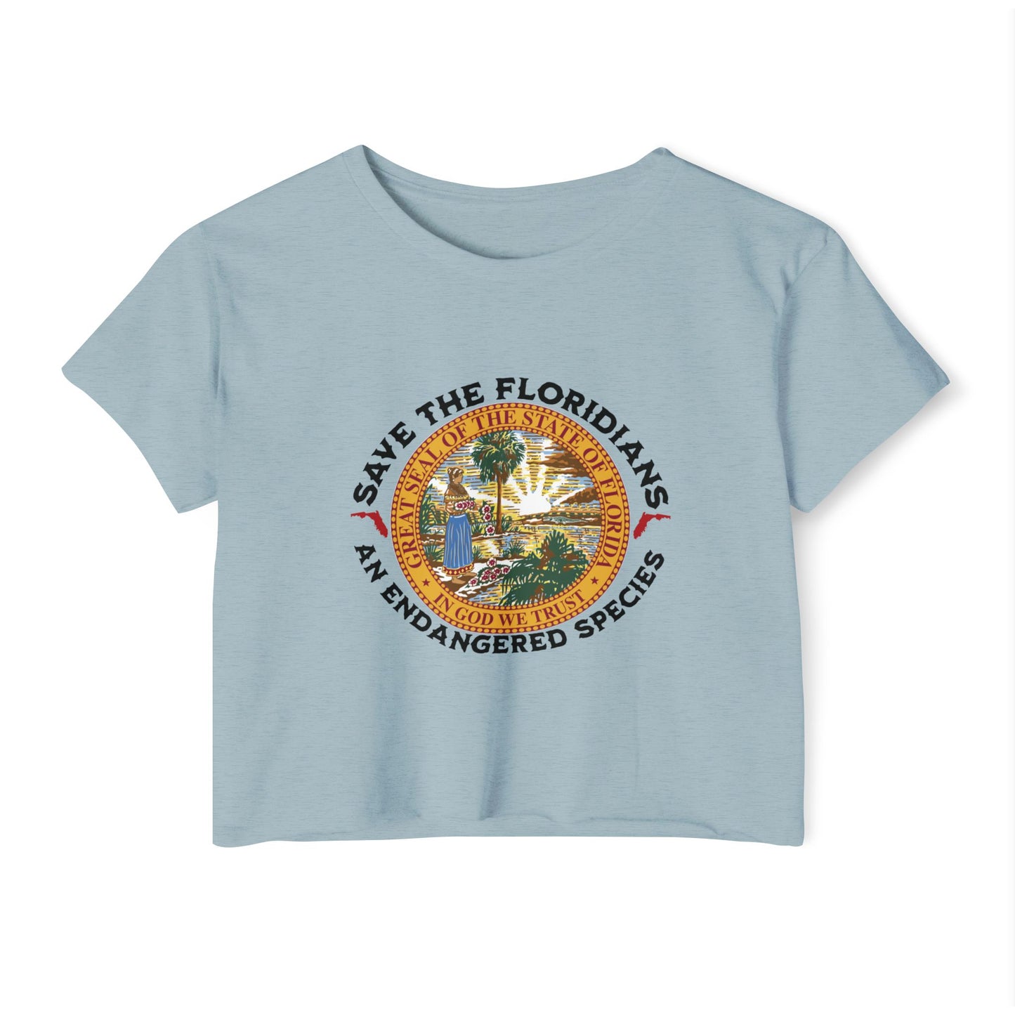 Save the Floridians Crop Tee