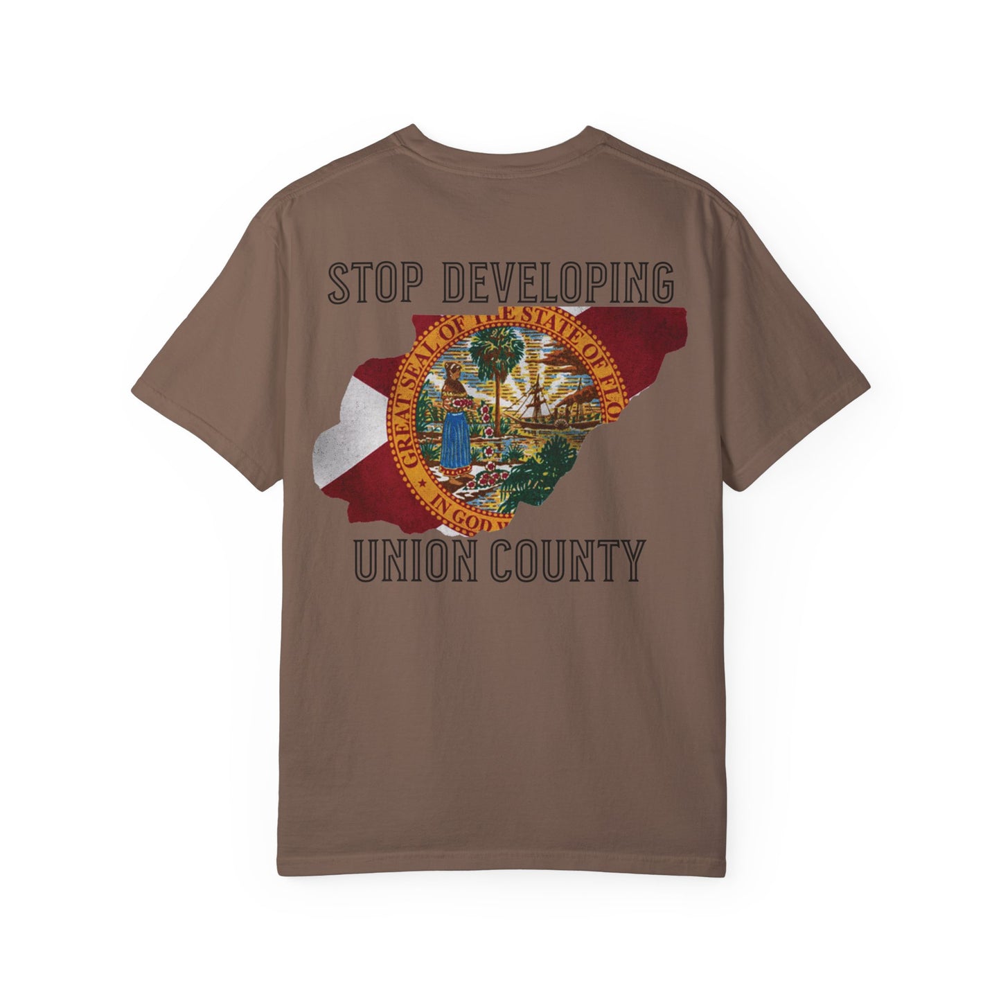 Stop Developing Union County Tee