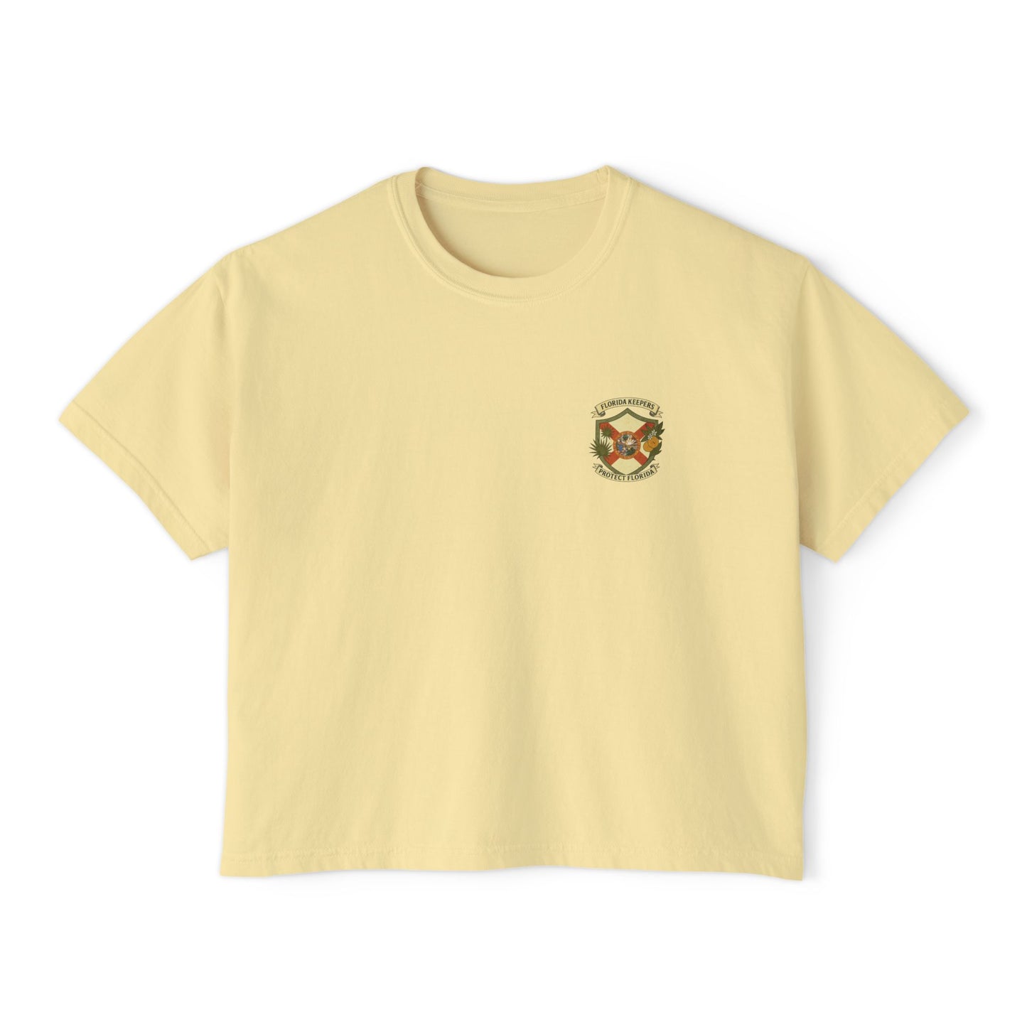 🛡️Florida Crusader Cropped Boxy Tee