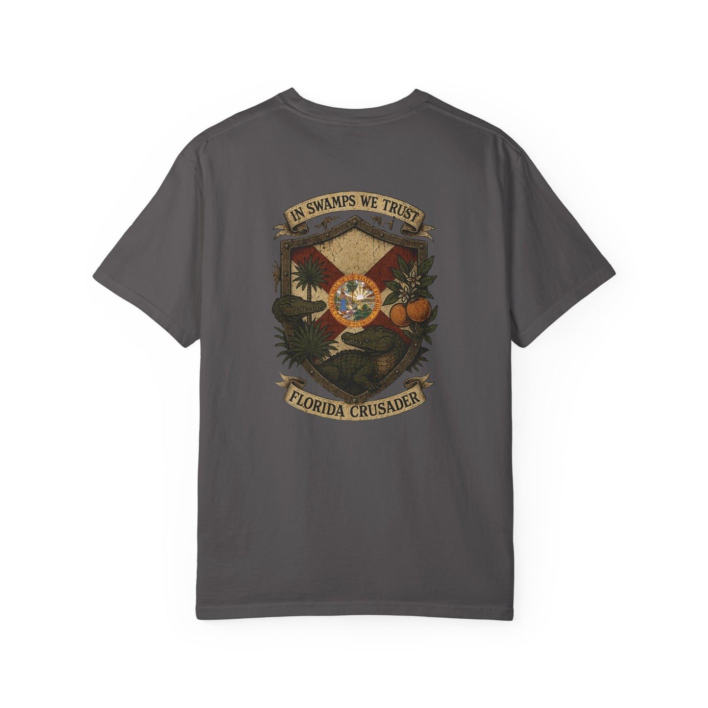 🛡️ Florida Crusader Tee - Florida Keepers x FloBro Limited Design