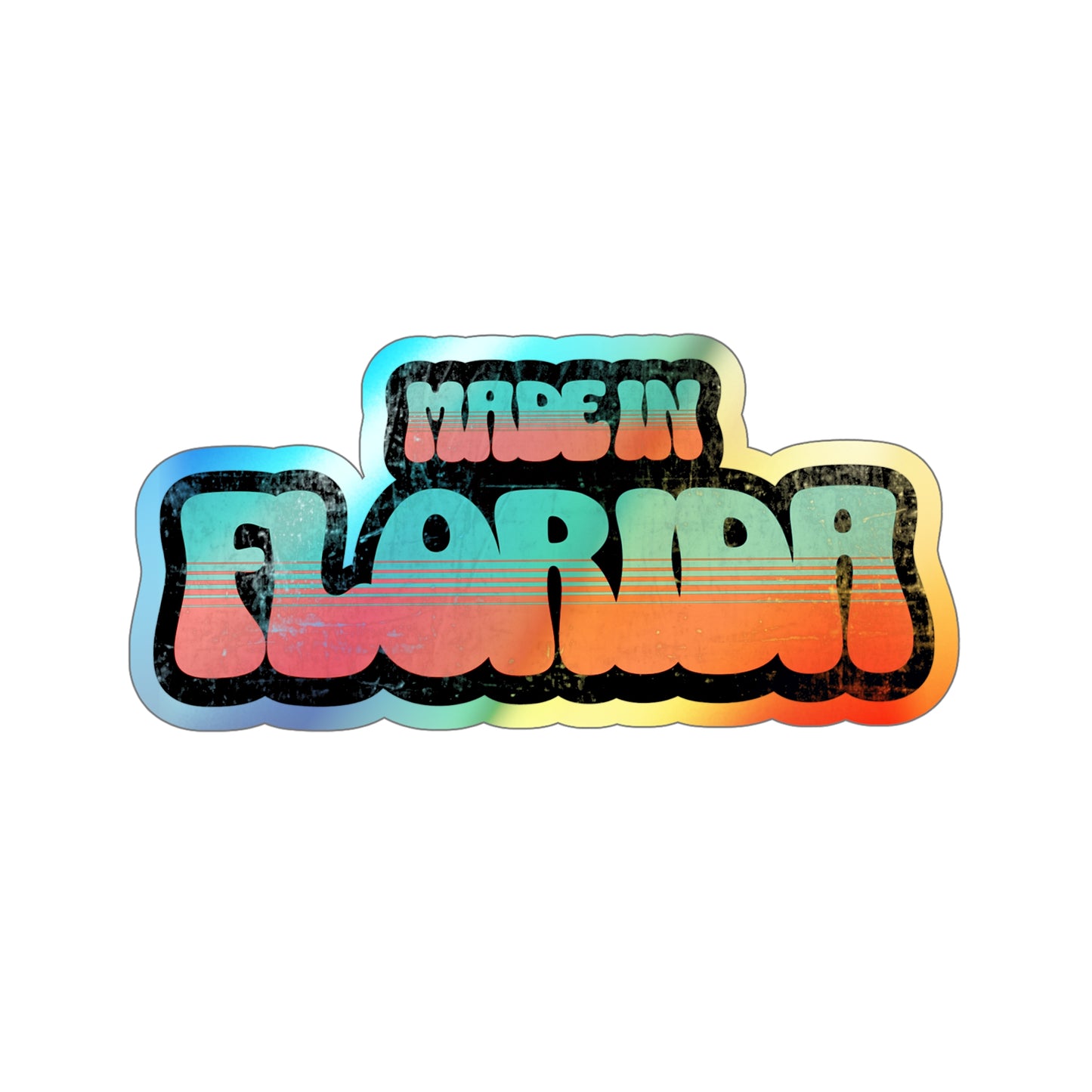 Made in Florida Holographic Vinyl - Candy Shop - UV/Waterproof - The FloBro Show