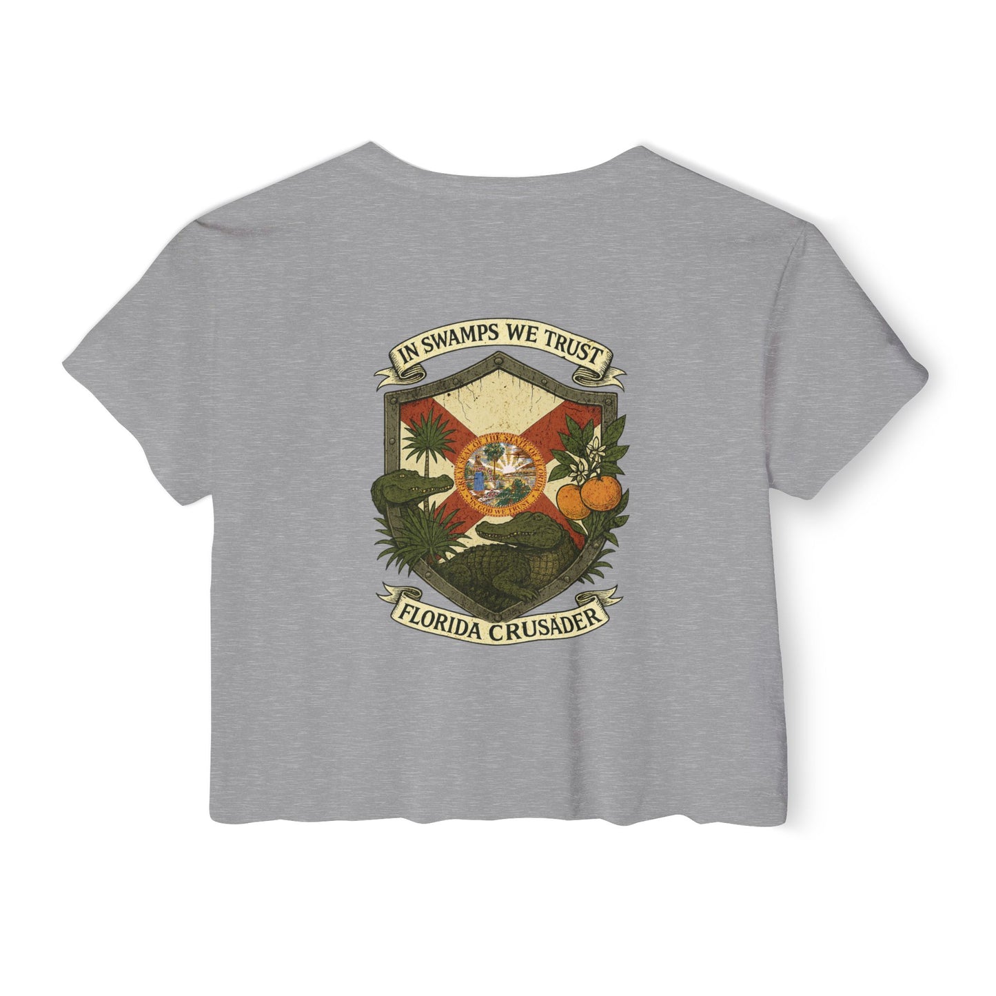 🛡️ Florida Crusader Crop Tee