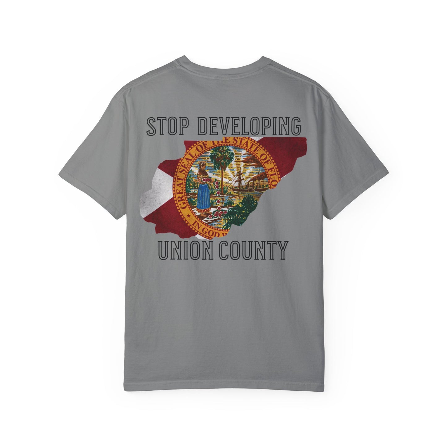Stop Developing Union County Tee