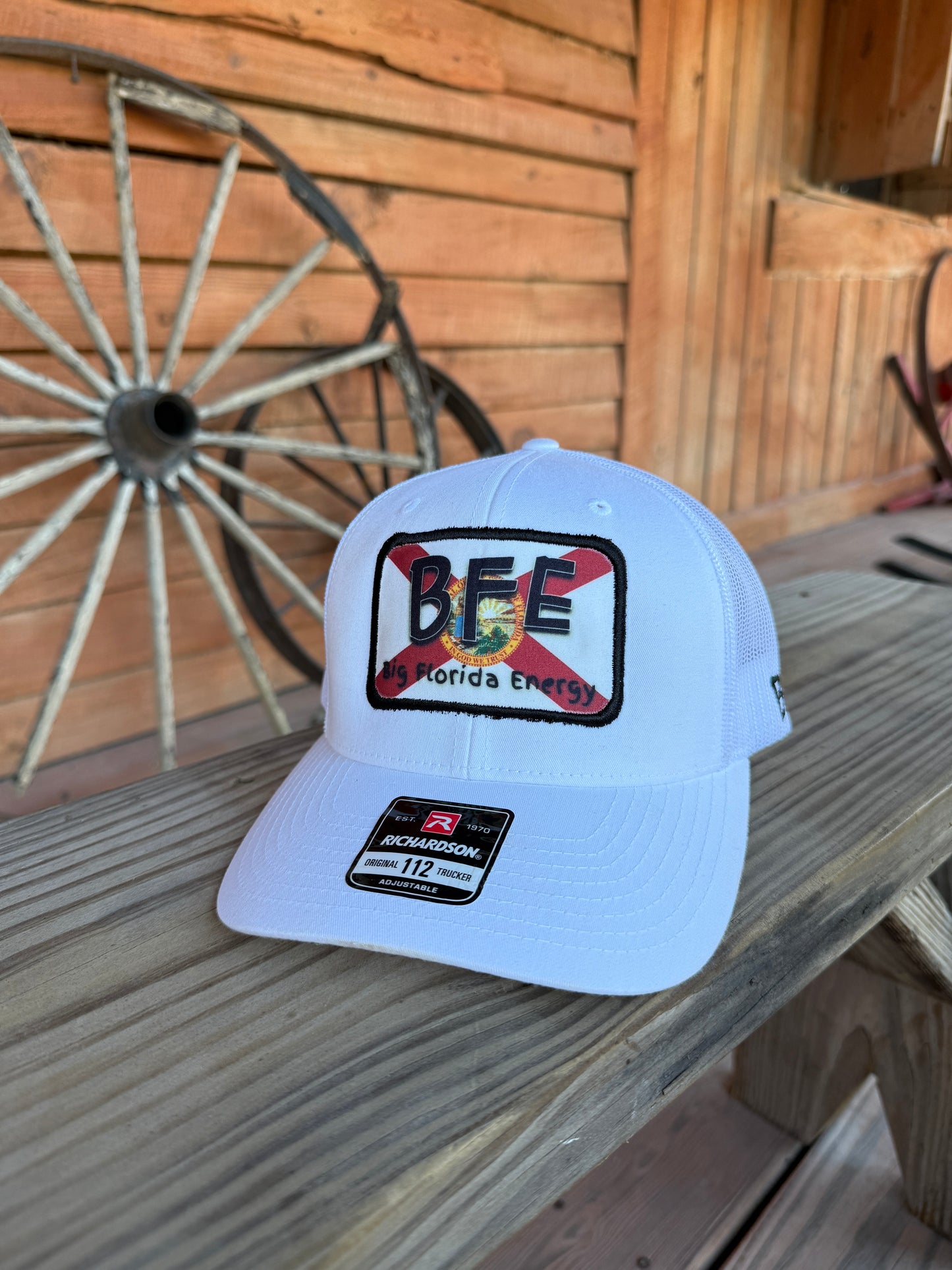 BFE Solid White Trucker π§’β‘π΄ - The FloBro Show