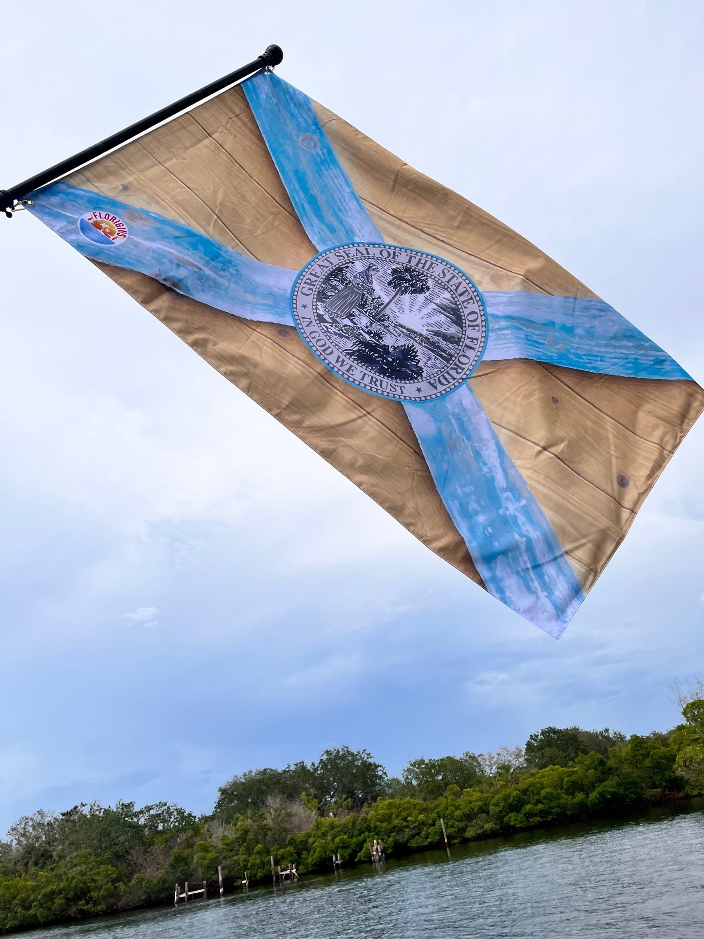 🏝️ Islamorada Double-Sided Outdoor Flags for Boats, Homes, Trucks, Side-by-Sides
