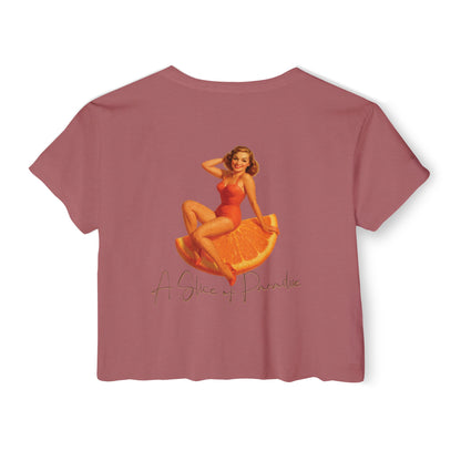A Slice of Paradise Crop🌞🍊