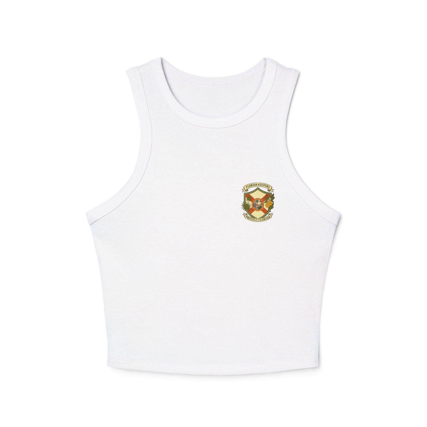 🛡️Florida Crusader Micro Rib Racer Tank