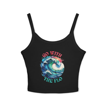 Go With the Flo Strappy Fitted Tank