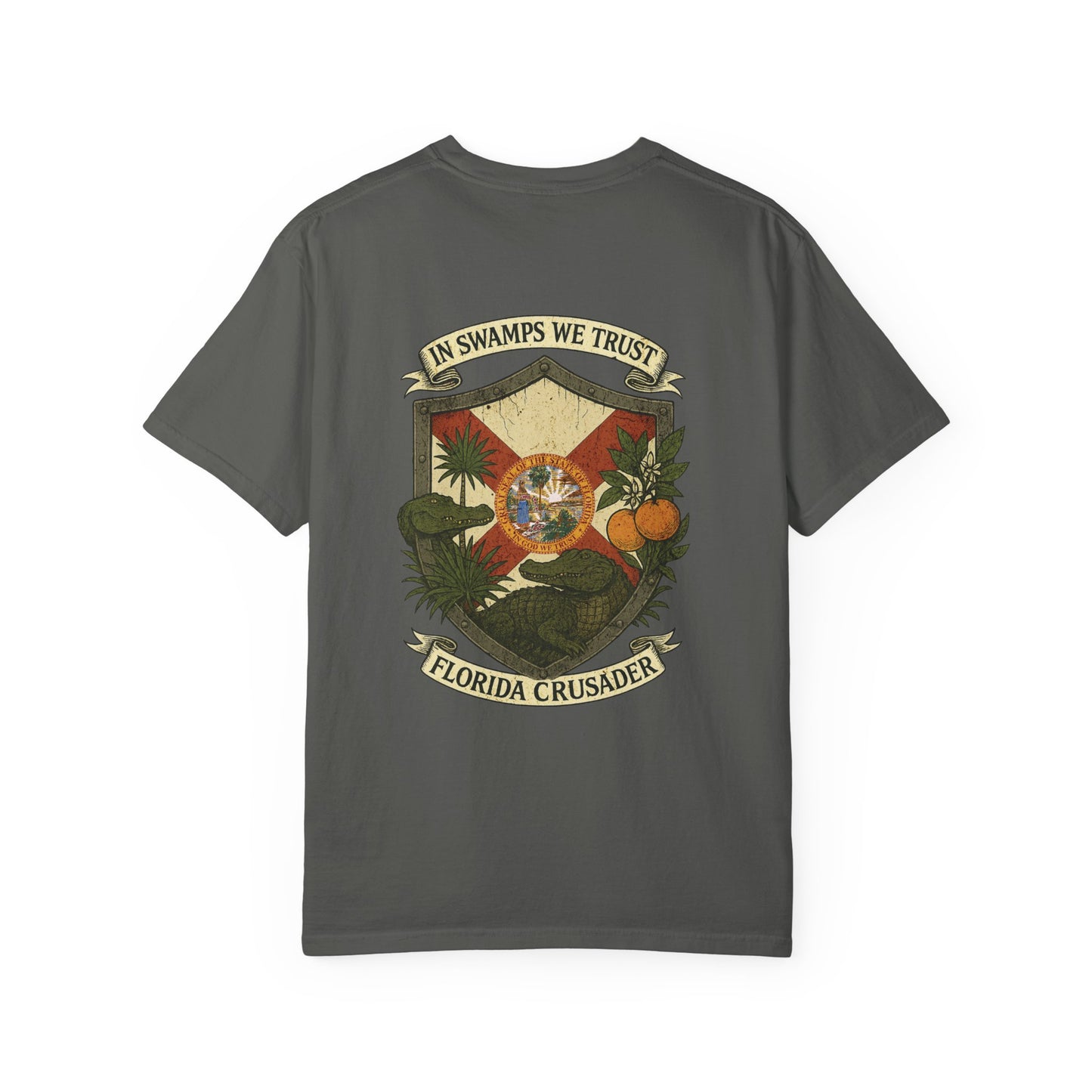 🛡️ Florida Crusader Tee - Florida Keepers x FloBro Limited Design