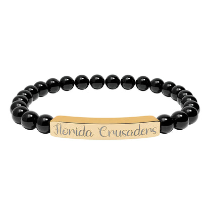 Florida Crusaders Natural Stone Bracelet 💎