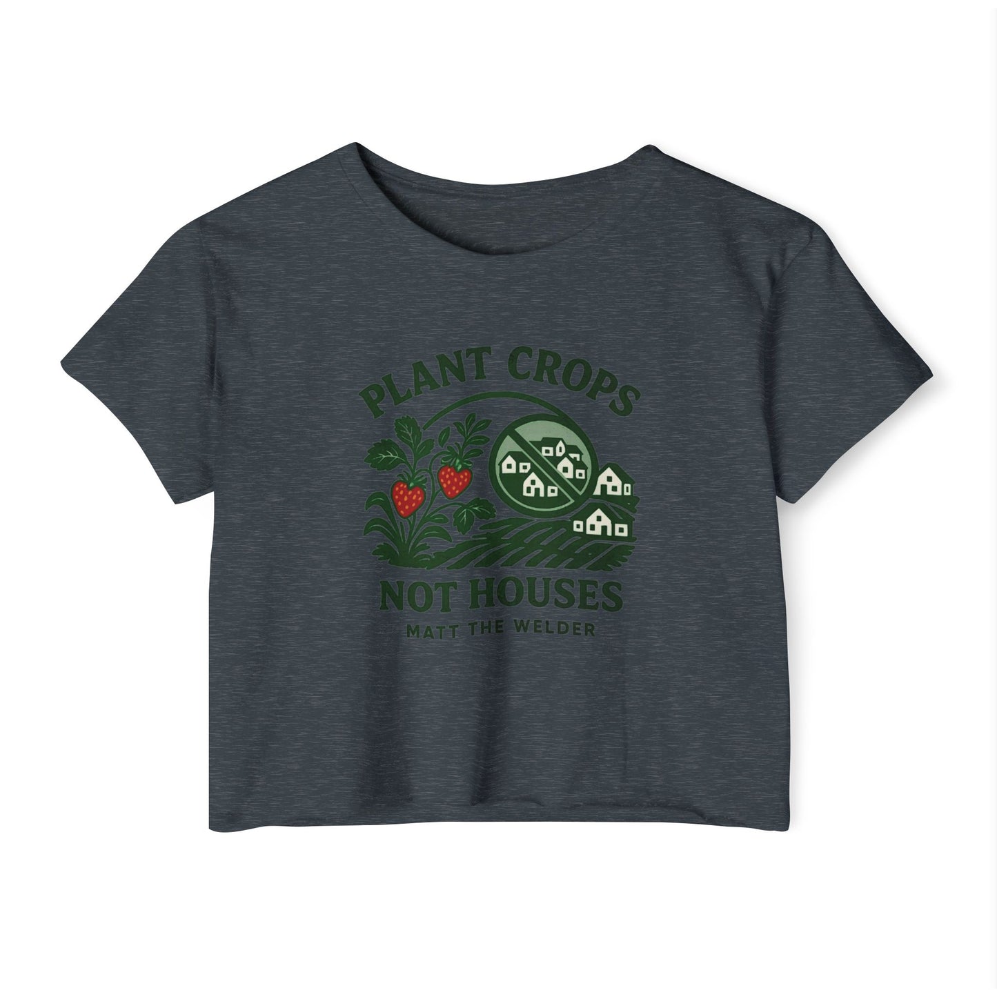 Plant Crops, Not Houses Crop🍓