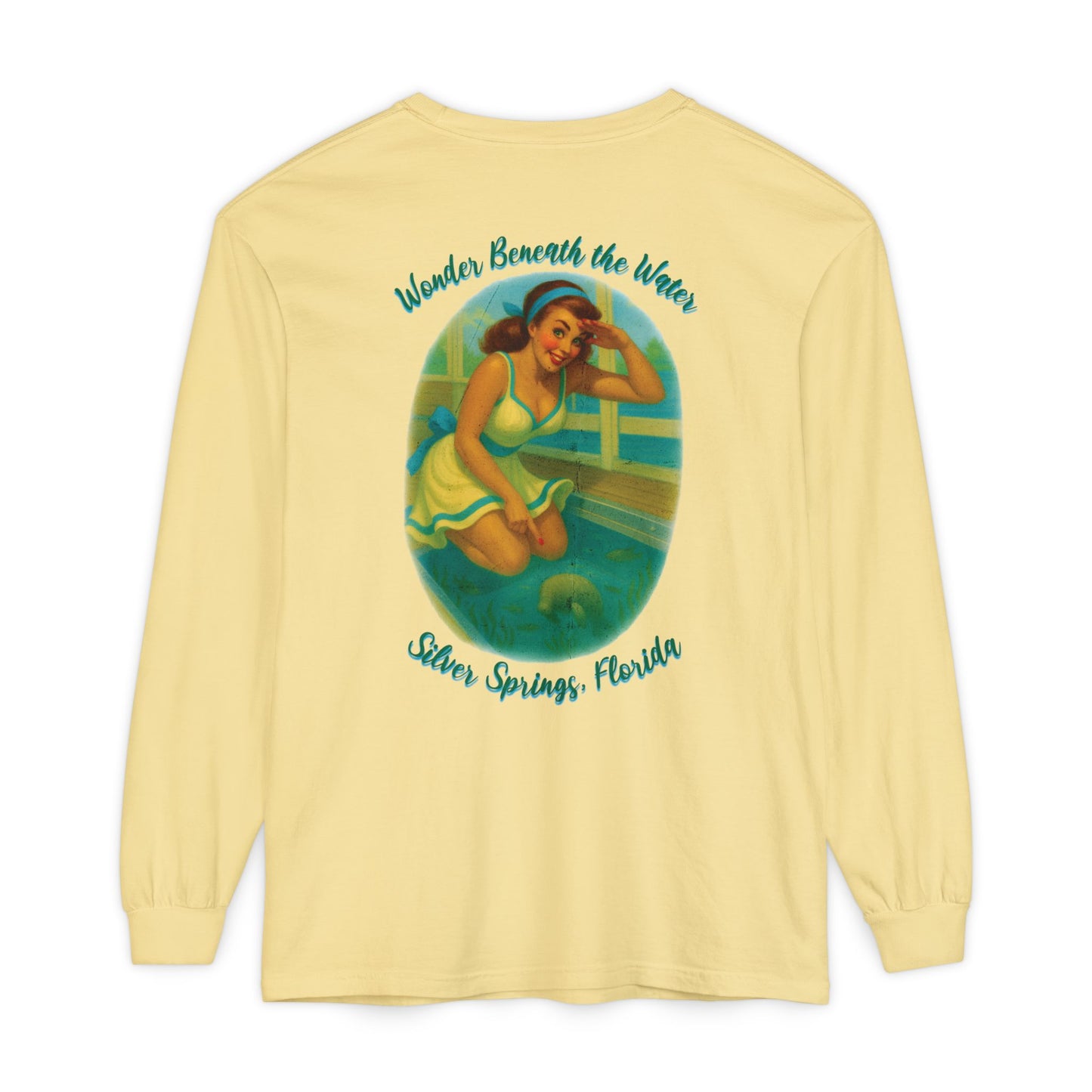 Wonder Beneath the Water Long Sleeve Tee🐊✨