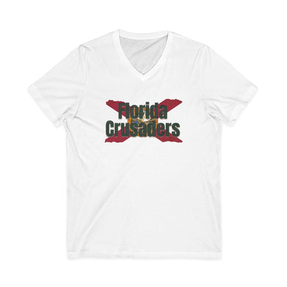 Florida Crusaders V-Neck Tee🛡️