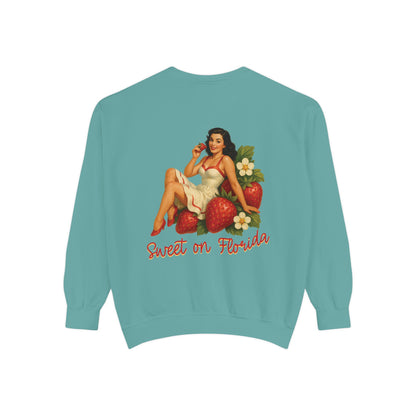 Sweet on Florida Sweatshirt🌸🍓