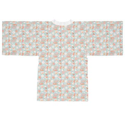 Seafoam Serenade Kimono Robe