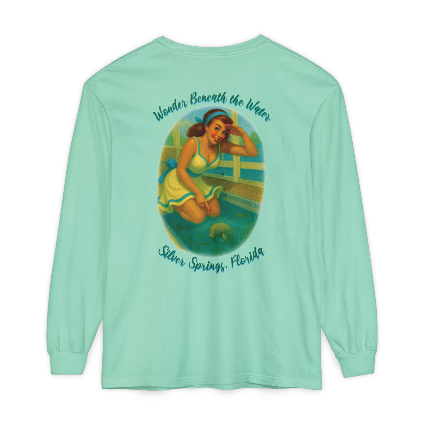 Wonder Beneath the Water Long Sleeve Tee🐊✨