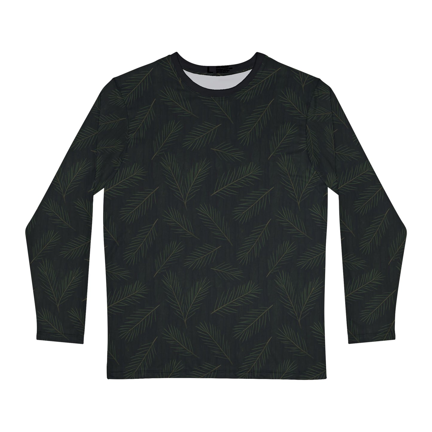 Men's Pine Shadow Camo Long Sleeve Lounge Shirt