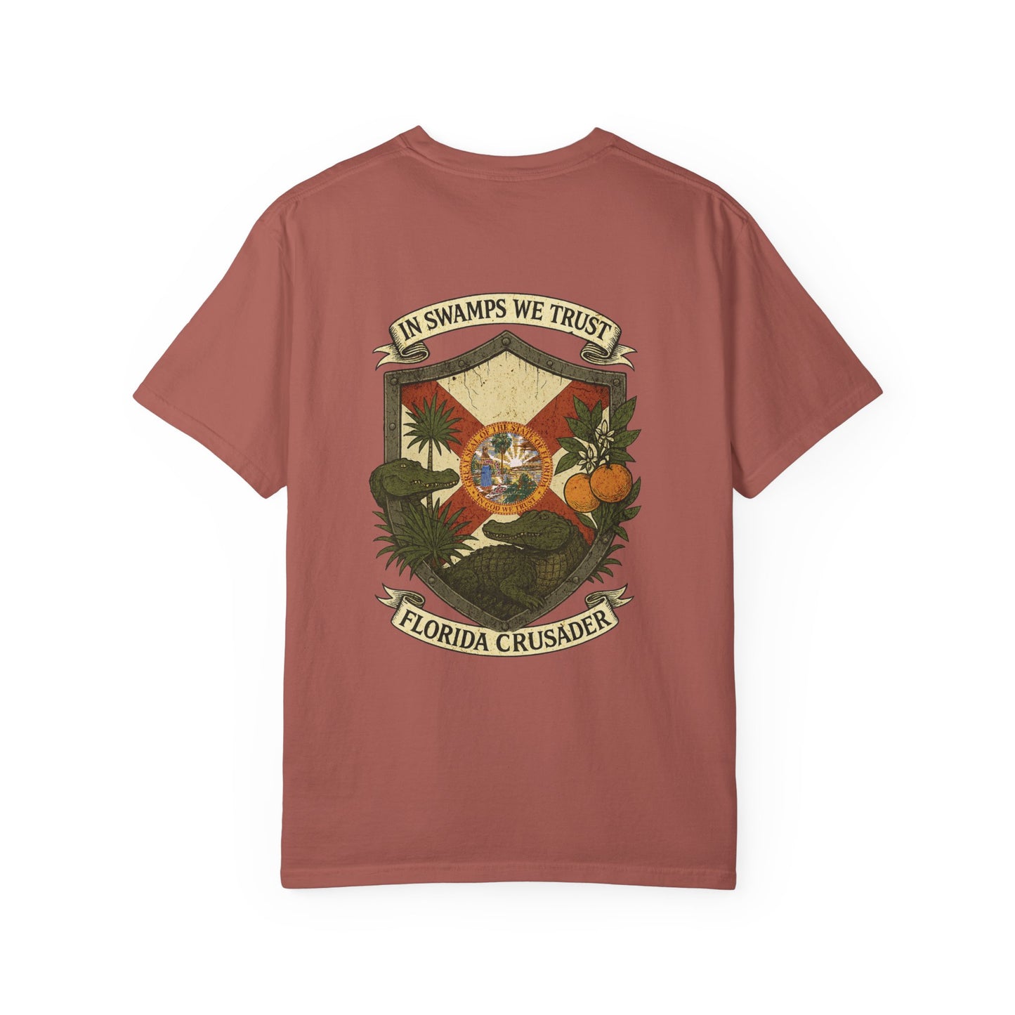 🛡️ Florida Crusader Tee - Florida Keepers x FloBro Limited Design
