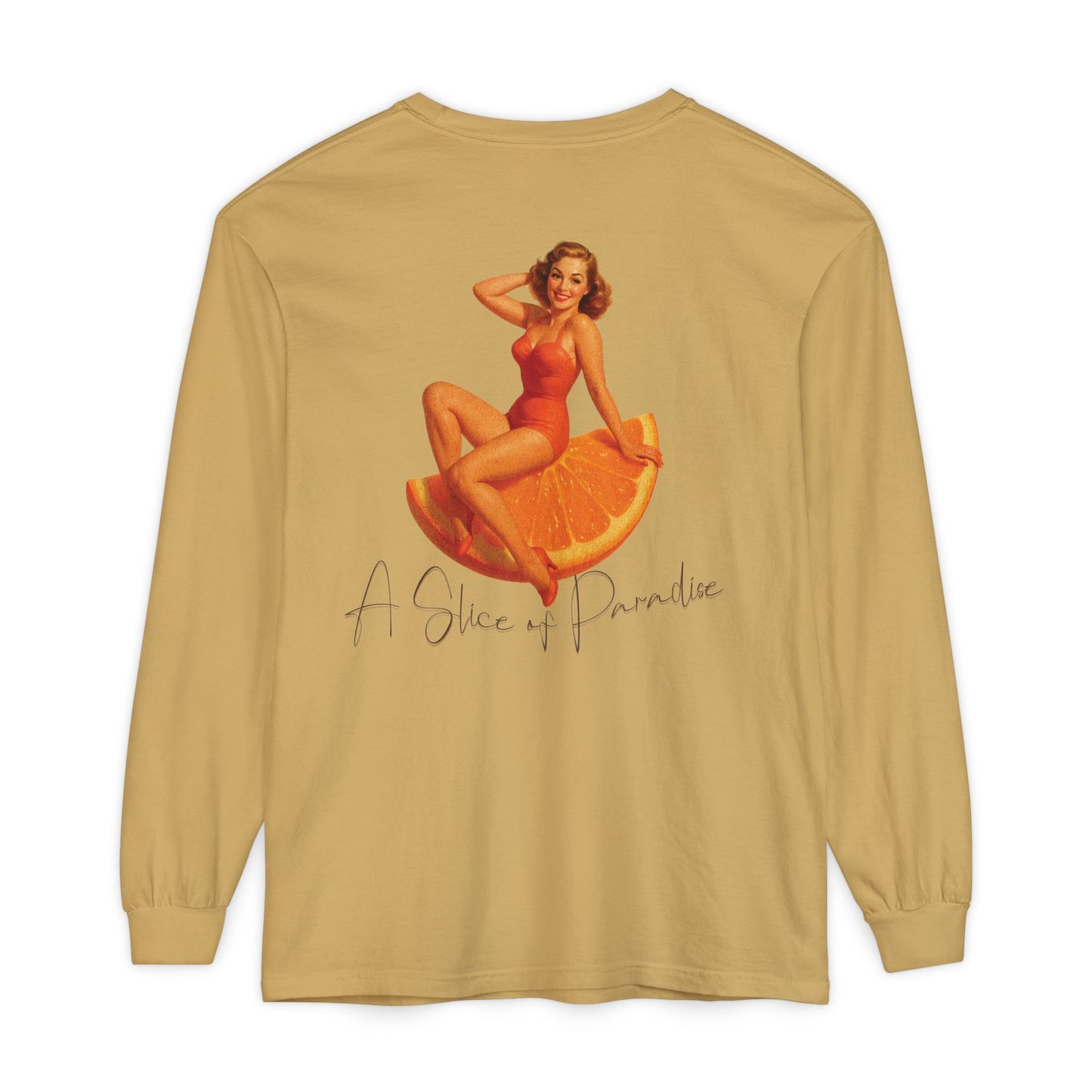 A Slice of Paradise Long Sleeve Tee🌞🍊
