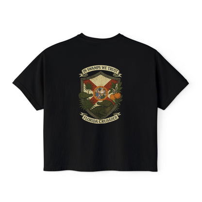 🛡️Florida Crusader Cropped Boxy Tee