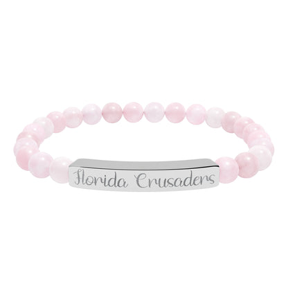Florida Crusaders Natural Stone Bracelet 💎