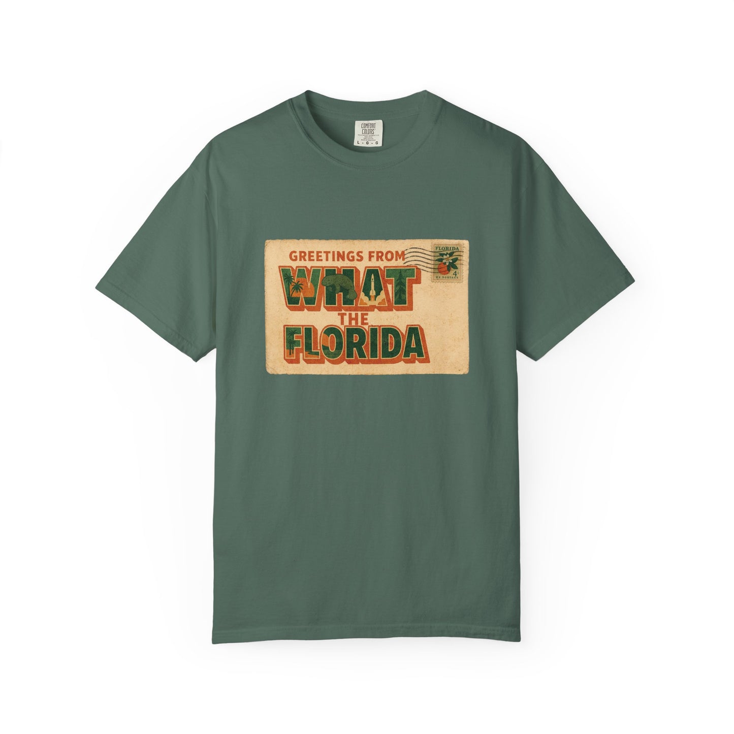What The Florida Postcard Tee ✉️