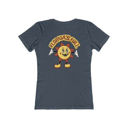 Florida's Full...Your State's Great Feminine-Fit Tee☀️