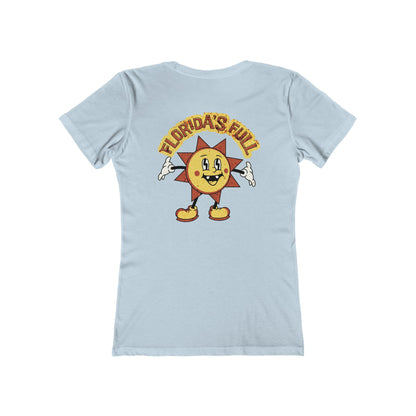 Florida's Full...Your State's Great Feminine-Fit Tee☀️