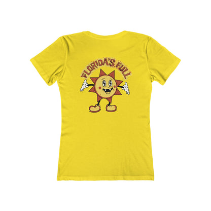 Florida's Full...Your State's Great Feminine-Fit Tee☀️