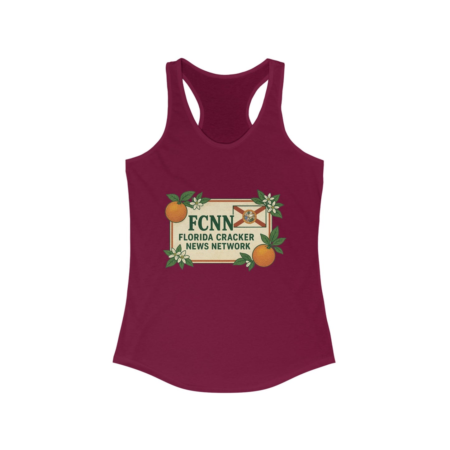 Florida Cracker News Network (FCNN) Racerback Tank