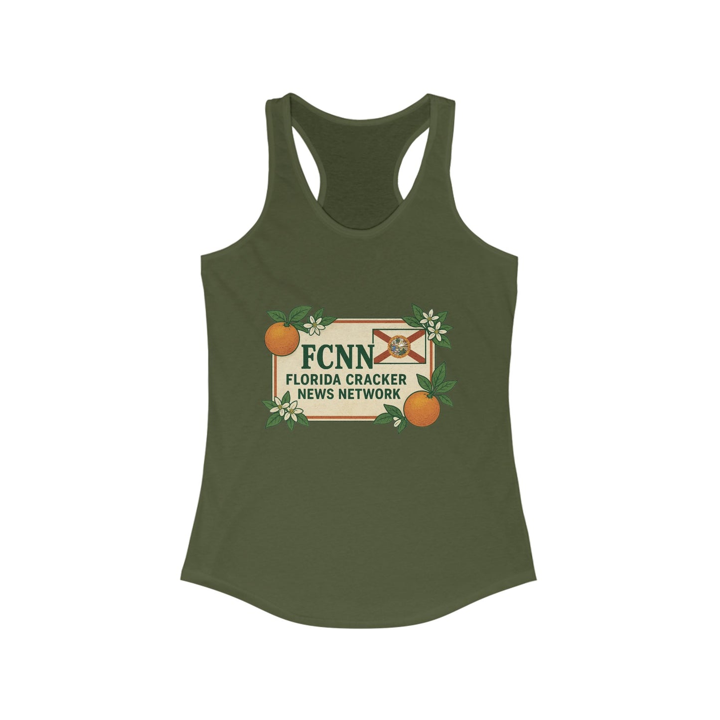 Florida Cracker News Network (FCNN) Racerback Tank