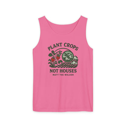 Plant Crops, Not Houses Tank🍓