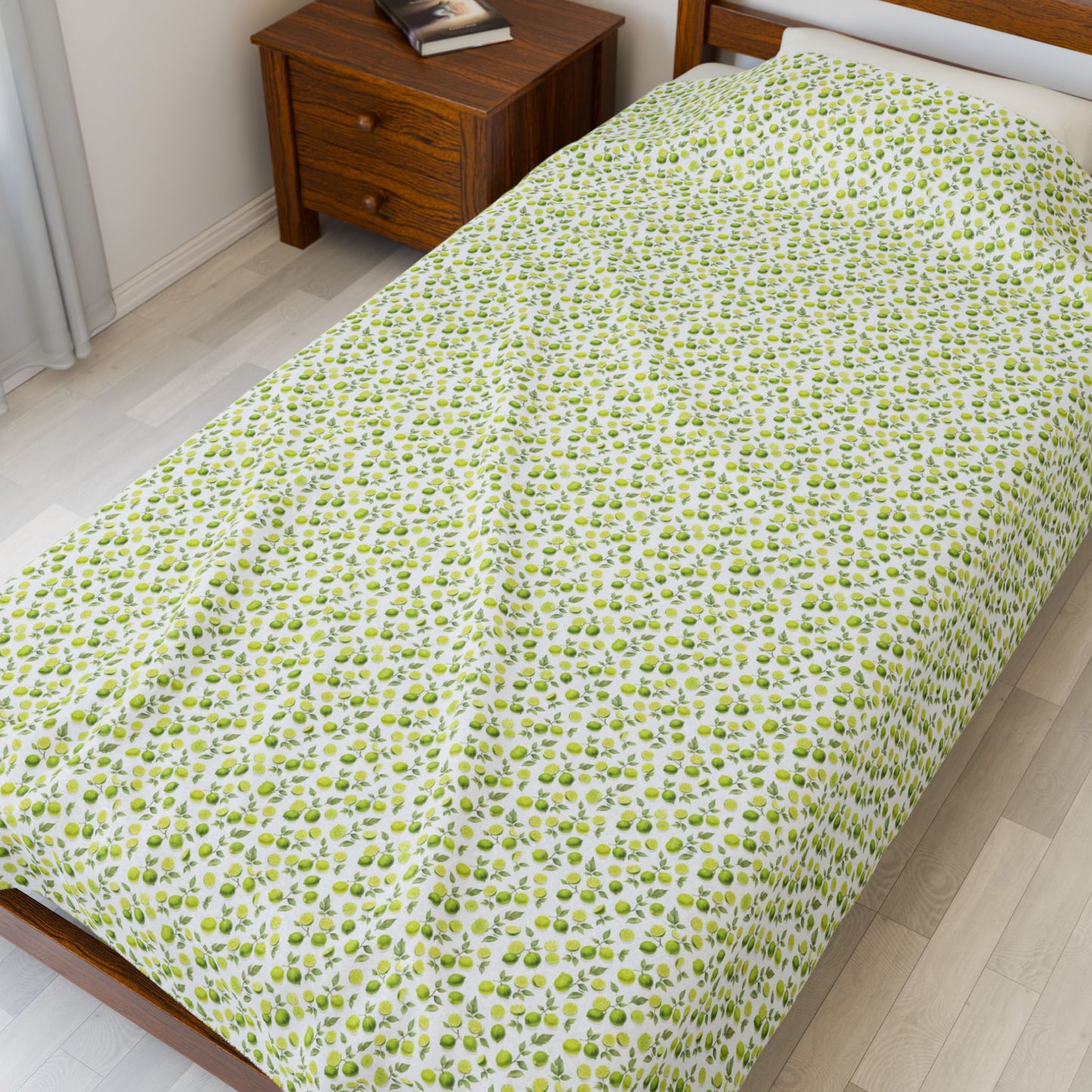 Lime d’Été Plush Blanket