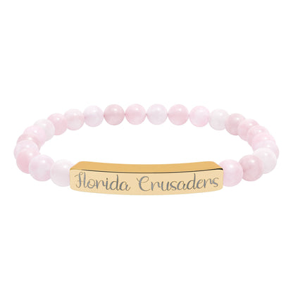 Florida Crusaders Natural Stone Bracelet 💎