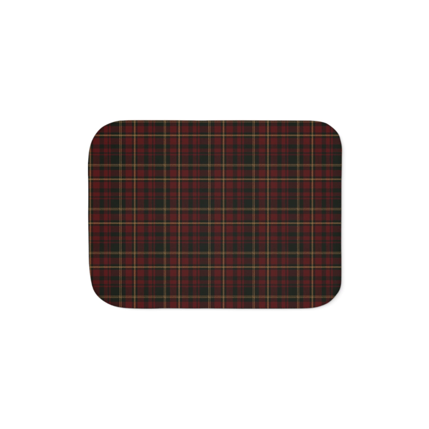 Holiday Heirloom Tartan Sherpa Throw Blanket