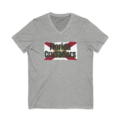 Florida Crusaders V-Neck Tee🛡️