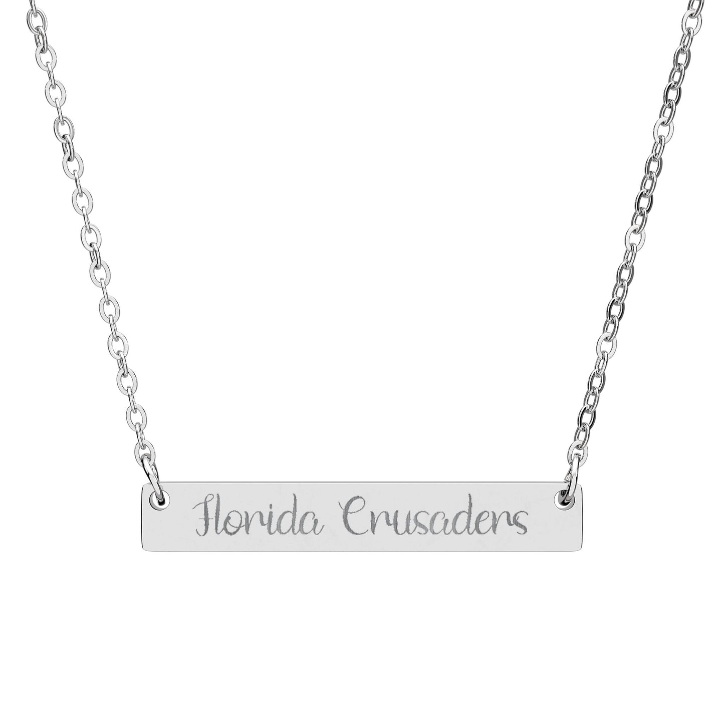 Florida Crusaders Horizontal Bar Necklace