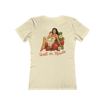 Sweet on Florida Feminine-Fit Tee🌸🍓