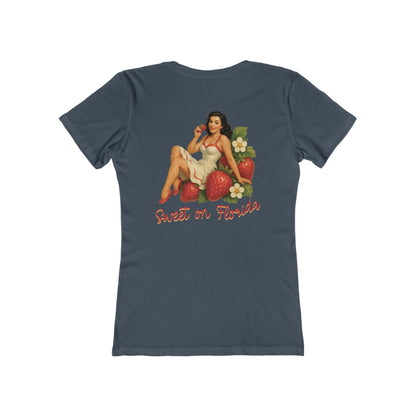 Sweet on Florida Feminine-Fit Tee🌸🍓