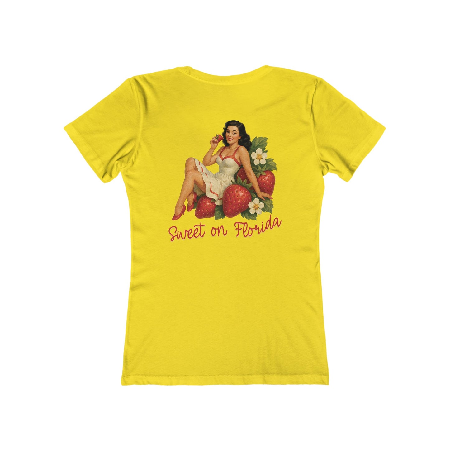 Sweet on Florida Feminine-Fit Tee🌸🍓