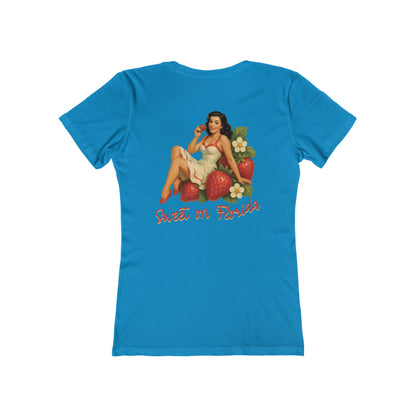 Sweet on Florida Feminine-Fit Tee🌸🍓