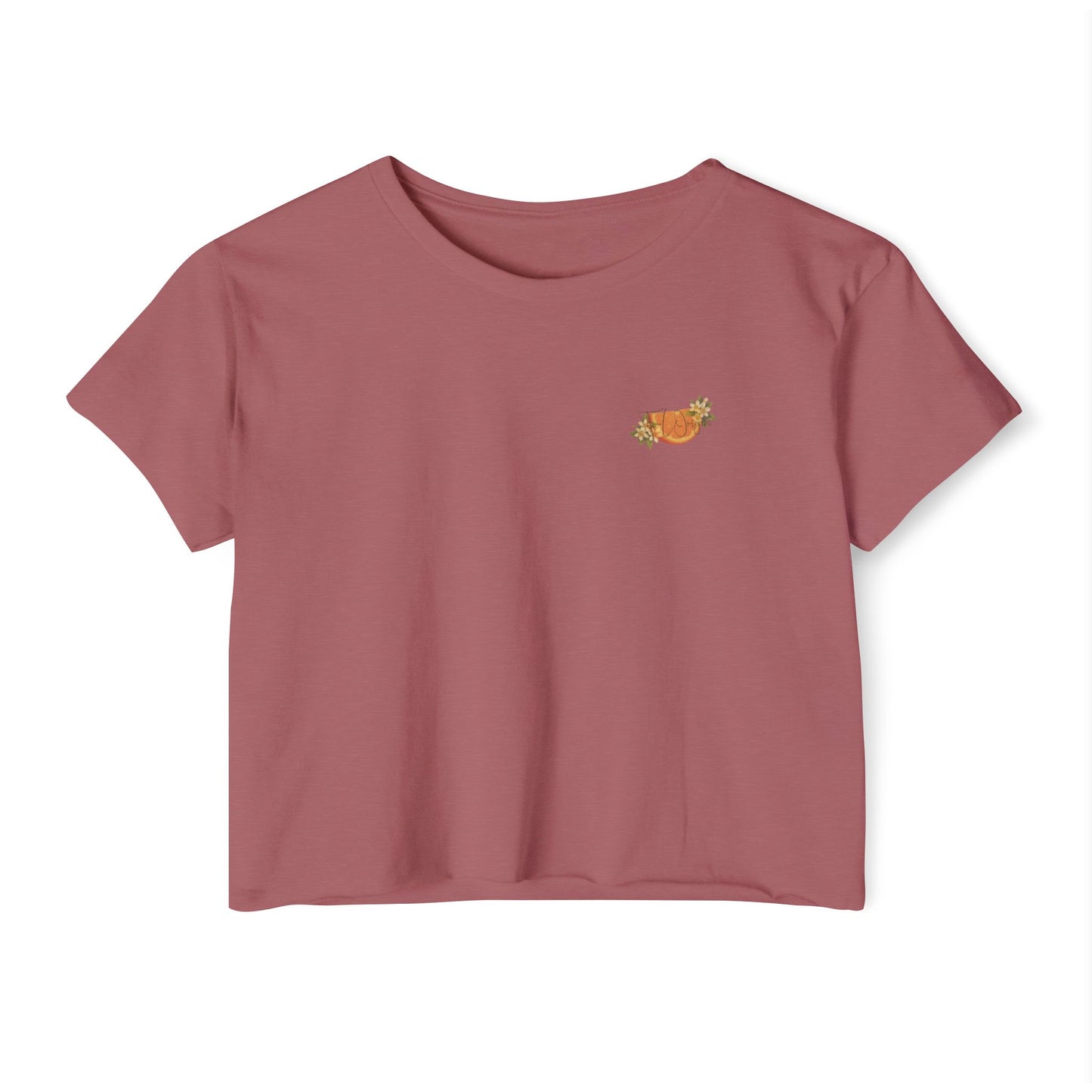 A Slice of Paradise Crop🌞🍊