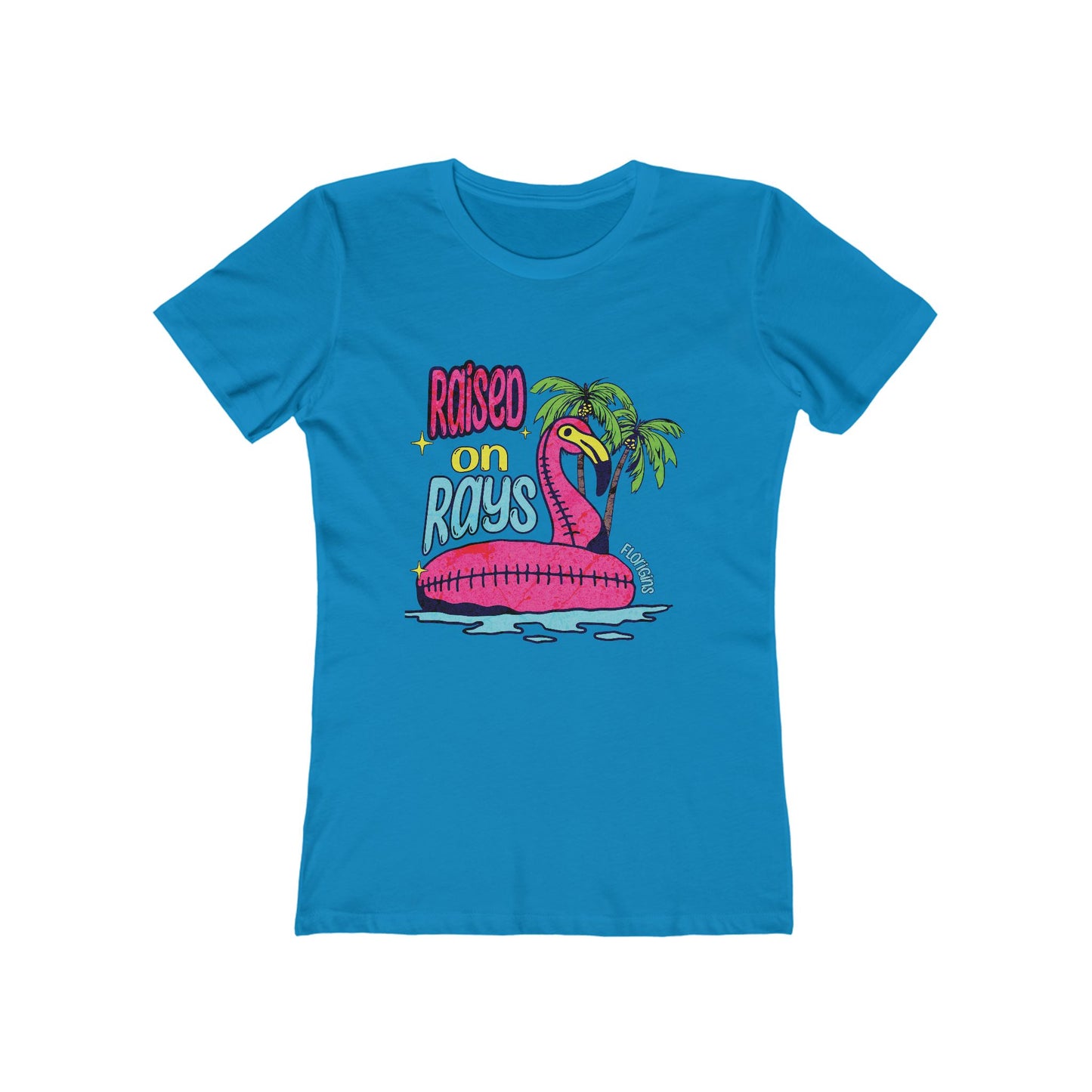 Raised on Rays Feminine-Fit Tee