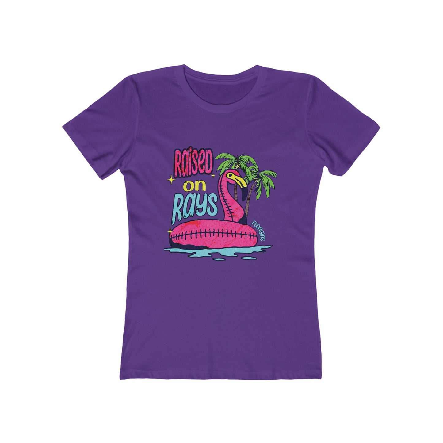 Raised on Rays Feminine-Fit Tee