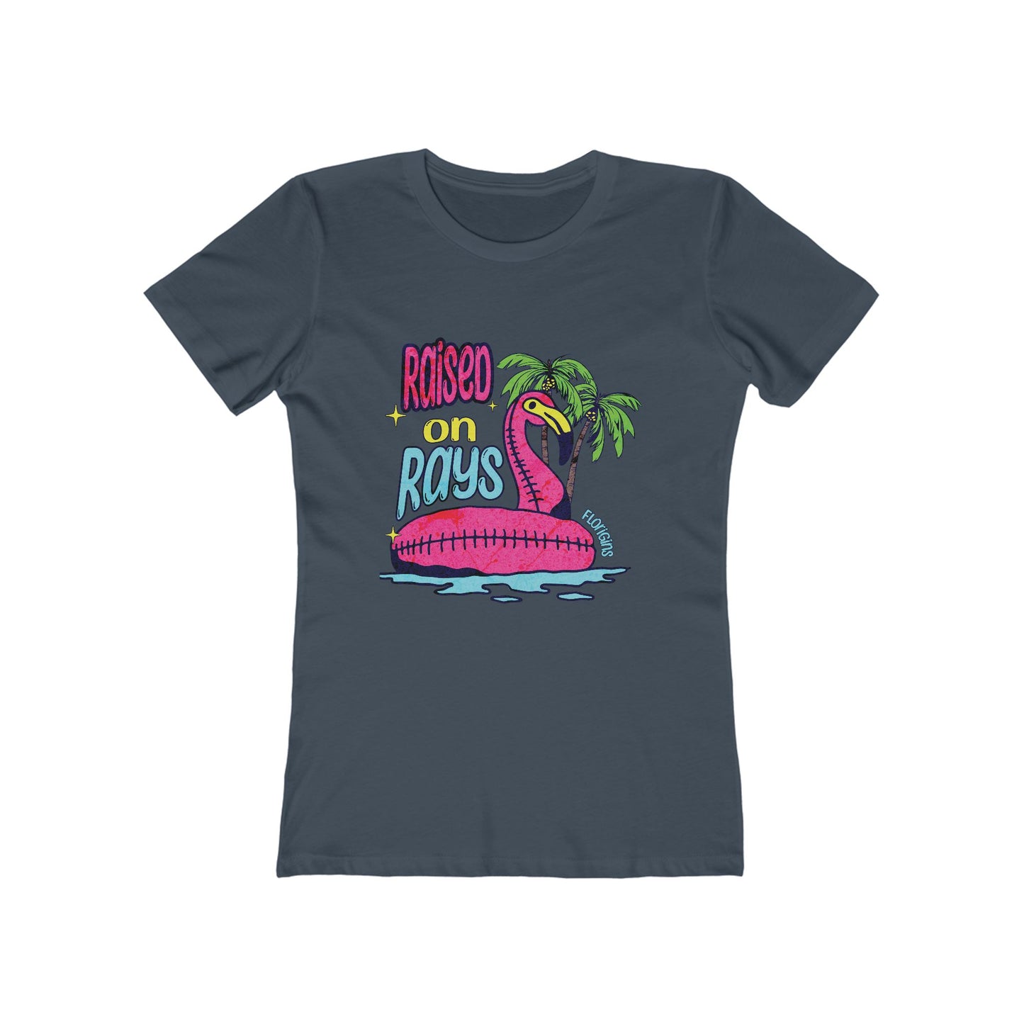Raised on Rays Feminine-Fit Tee